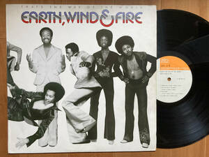 日本盤　Earth, Wind & Fire　暗黒への挑戦