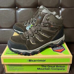  новый товар!Karrimor Karrimor Mount Mid9weathertite натуральная кожа водонепроницаемый походная обувь 26cm Brown weathertite водонепроницаемый DYNAGRIP подошва 