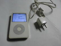 美品　iPod classic 　60GB 　A1136 /MA003J（白）　 動作品_画像1