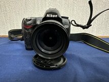 Nikon ニコン D70 デジタルカメラ ブラック AF-S NIKKOR DX 18-70mm F3.5-4.5G ED レンズ付き 現状品 中古_画像1
