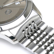 GUCCI グッチ Gタイムレス 腕時計 電池式 YA1264107/126.4 38ｍｍ　ブラウン メンズ 中古_画像4