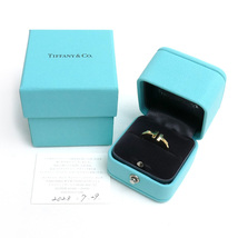 TIFFANY&Co. ティファニー K18YG イエローゴールド Tワイヤー リング・指輪 60147340 11号 3.4g レディース 中古 美品_画像8