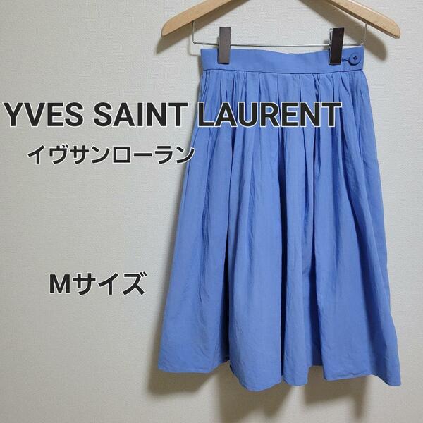 YVESSAINTLAURENT イヴサンローラン フレア スカート Mサイズ