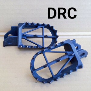 DRC☆クロモリワイドフットペグ D48-02-507(MID) KLX125 Dトラッカー125 ワイドステップ☆ジェベル250 DR250R DR350 KLX150