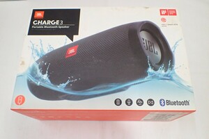 k4532 / オーディオ機器 JBL CHARGE3 Portable Bluetooth speaker ポータブルスピーカー 箱付 現状品 通電OK