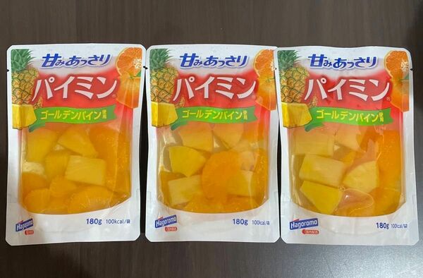 はごろも 甘みあっさり パイミン (パウチ) 180g×3個 (4256) パウチタイプ はごろもフーズ