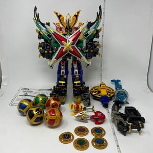  used Ninpu Sentai Hurricanger DX Chogokin heaven .. manner god special VERSION toy The .s limitation Bandai present condition goods 