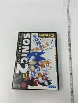 中古　ソニック・ザ・ヘッジホッグ2　SONIC THE HEDGEHOG2 ソニック2　SONIC2　メガドライブ　現状品_画像1