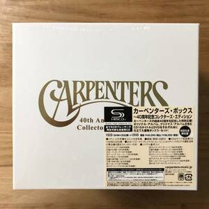 [ новый товар нераспечатанный SEALED! 15SHM-CD+DVD] CARPENTERS / ковровое покрытие nta-z* box 40 anniversary commemoration collectors * выпуск (UICY-91361) JAPAN