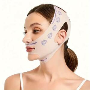 4 small face belt lift up mask small face mask face mask small face correction face up discount up face .. man and woman use belt lift up effect recommendation 