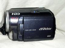 ビクター デジタルビデオカメラ GZ-MG50 (工学15倍。30GBのHDD)動作未確認・附属品なし_画像2