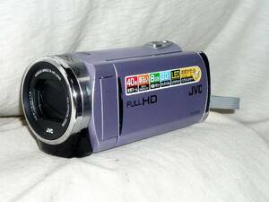 ビクター フルHDデジタルビデオカメラ GZ-E225(8GB内臓メモリー、光学40倍)動作未確認・附属品なし
