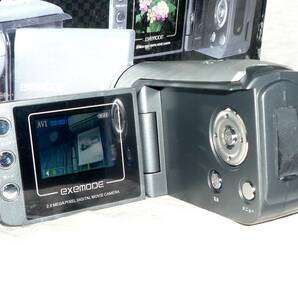 EXEMODE デジタルビデオカメラ DV230 (200万画素・SD記録)ケーブル・CD-ROM。元箱付)撮影可能・ジャンクの画像3