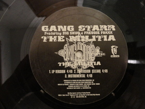 Gang Starr - The Militia 激渋HIP HOP CLASSIC DJ PREMIERプロデュース 視聴