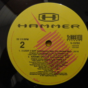 Hammer - 2 Legit 2 Quit オリジナル原盤 超ダンサブル DISCO RAP 12 視聴の画像4