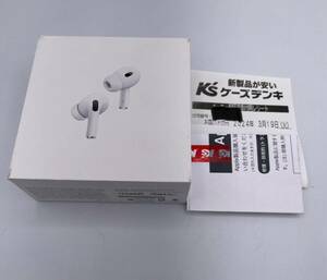 新品未開封 AirPods Pro 2nd 2023 第2世代 Type-C MTJV3J/A Apple ワイヤレスイヤホン エアーポッズ 2024年3月19日購入 メーカー保証あり