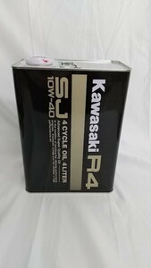 　KAWASAKI　カワサキ　 R4　 SJ　 10W-40　 4L　 J0248-0002　20240315