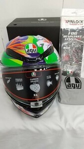 AGVエージーブイ　ヘルメット　K6　004－MORBIDELLI　モルビデリ2021　M　8051019460103　④ 20240328