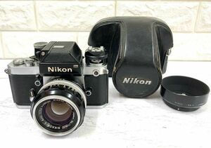 Nikon ニコン F2 一眼レフ フィルムカメラ Photomic+NIKKOR-S Auto 1:1.4 f=50mm レンズ 動作未確認 fah 3A816