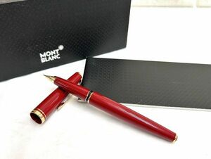 MONTBLANC モンブラン 万年筆 ジェネレーション レッド 赤色 14ｋ 冊子 箱付き fah 4A851K