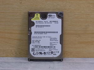 △G/043●ウェスタンデジタル Western Digital☆2.5インチHDD(ハードディスク)☆120GB SATA150 5400rpm☆WD1200BEVS☆中古品