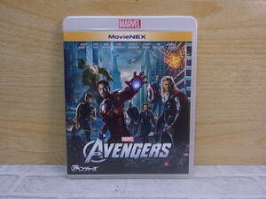 △G/118●洋画Blu-ray☆アベンジャーズ AVENGERS☆ジェレミー・レナー/スカーレット・ヨハン☆Blu-ray+DVD☆中古品