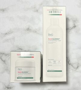 Dr.G ドクタージー レッドBCスージングクリーム70ml & トナー200ml セット 新品 訳あり