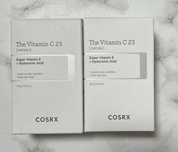 COSRX コスアールエックス RX ザ・ビタミンC 23セラム 20g 2箱セット 新品
