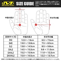 メカニックス グローブ MechanixWear サイズXL イエロー Original Glove オリジナルグローブ MG-01 国内正規品 実物 メカニクス_画像2