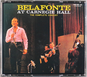 (2CD) Harry Belafonte 『At Carnegie Hall』 国内盤 R30P-1001～2 ハリー・ベラフォンテ カーネギー・ホール・コンサート