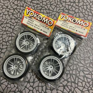 【 未使用/保管品 】 RC 1/10 ヨコモ yokomo ENKEI RP-F1 （ゼロワンR タイヤ付） ドリフト 