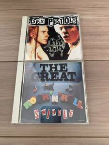 ★国内盤★SEX PISTOLS「KISS THIS」「The Great Rock'n Roll Swindle」 送料込 2枚セット セックス・ピストルズ