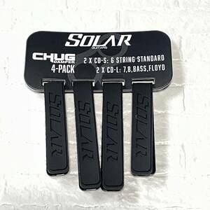 SOLAR GUITARS CDSL4 CHUG DAMPER ミュート用ダンパー　ギター用　セット