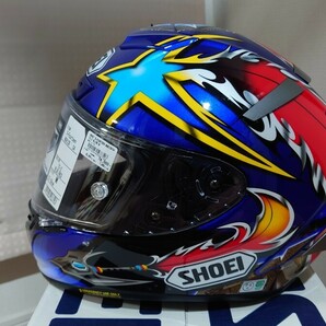 SHOEI ショーエイ X-Fourteen NORICK 04 TC-2 ノリック 阿部典史 阿部真生騎 57-58cm Mサイズ X-14 新品未使用の画像3