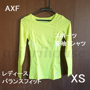 XS AXF accessory fbe Luger do sport tops T-shirt long sleeve lady's Junior balance Fit inner shirt 