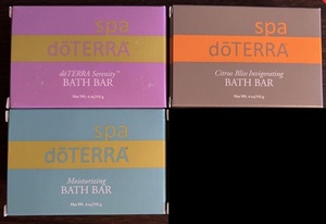 新品　doTERRA ドテラ バスバー　3個　セレニティ　シトラス　モイスチャライジング