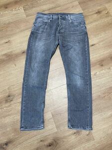 ●3-488 PEPE JEANS LONDONぺぺジーンズロンドン ジーンズ デニムパンツ デニム ジーパン パンツ ブラック 黒 男性用 メンズ 