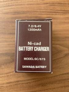 未使用♪　送料込み バッテリー チャージャー Ni-cad BATTERY CHARGER MODEL:SC/67S 7.2/8.4V 1200mAh ラジコン初心者の方に