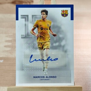 マルコス・アロンソ 2022-23 Topps FC Barcelona Team Set Marcos Alonso Autograph 直筆サインカード