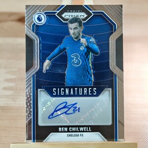 ベン・チルウェル 2021-22 Panini Prizm EPL Ben Chilwell Auto Chelsea Autograph 直筆サインカード