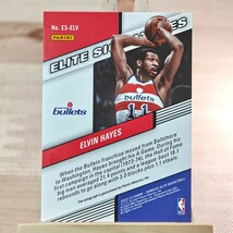 エルヴィン・ヘイズ 2022-23 Panini Donruss Elite Signatures Elvin Hayes On-Card Auto 直筆サインカード_画像2