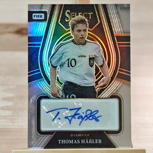 トーマス・ヘスラー 2022-23 Panini Select FIFA Signatures Thomas Hassler AUTO 直筆サインカード