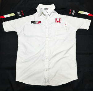 BARホンダ　2004年チーム支給品ピットシャツ 　ホンダのエンジニア用に支給されたシャツです！