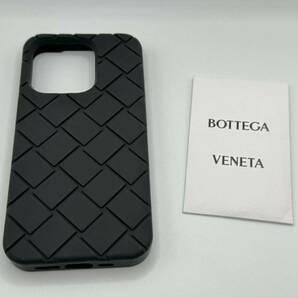 本物BOTTEGA VENETA ボッテガヴェネタiPhone15Pro用ケース、スマホカバー、ブラック、黒の画像3