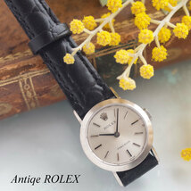 ロレックス アンティーク レディース 手巻 腕時計 ROLEX OH済1年保証_画像1