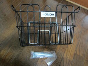 * popular Showa era type * for motorcycle small size front basket black front basket new goods Super Cub liking Monkey Dux Chaly Gorilla 