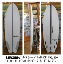 送料無料（一部除く）★2023'NEW MODEL I.ENZER　(モデル名　カスケード CASCADE)　5′5　新品_画像1