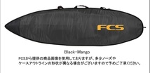 FCS CLASSIC ショート ボードケース　6'3 Black-Mango_画像1