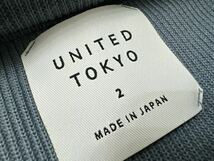 UNITED TOKYO ユナイテッドトーキョー セーター 薄手 コットン 2_画像3