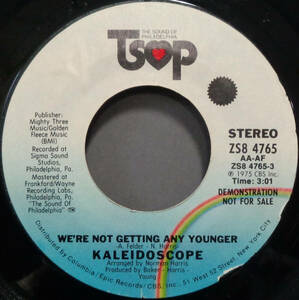 【SOUL 45】KALEIDOSCOPE - WE'RE NOT GETTING ANY YOUNGER / (STEREO) (s240320029) 